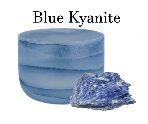 Blue Kyanite Singing Bowls